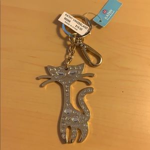 Kathy Van Zeeland cat keychain